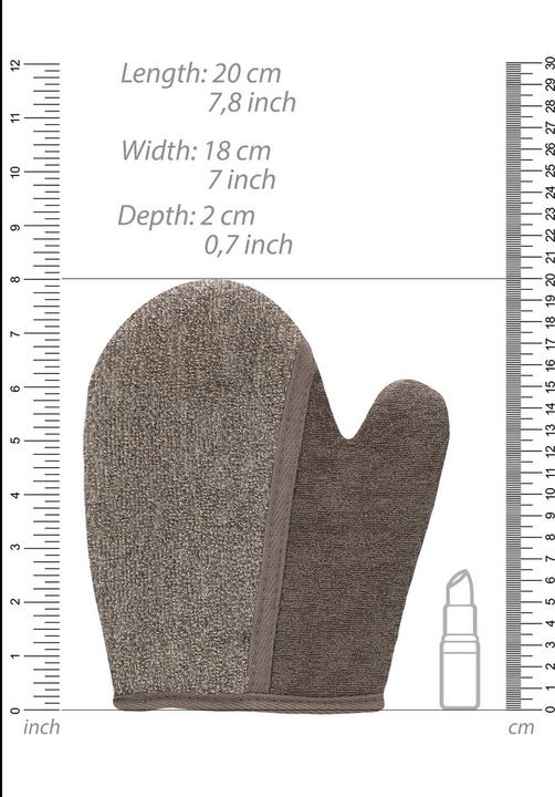 Actual product image Pipedream Dual Bath Glove
