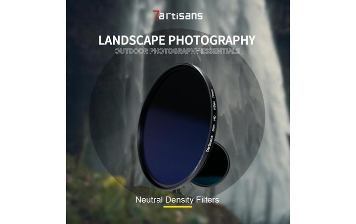 Produktbild 7artisans Graufilter ND64 – 58 mm (58 mm, ND- / Graufilter, 58 mm)