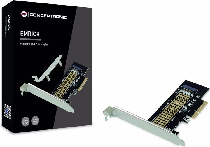 Immagine prodotto Conceptronic EMRICK M.2 NVMe SSD PCIe Adapter
