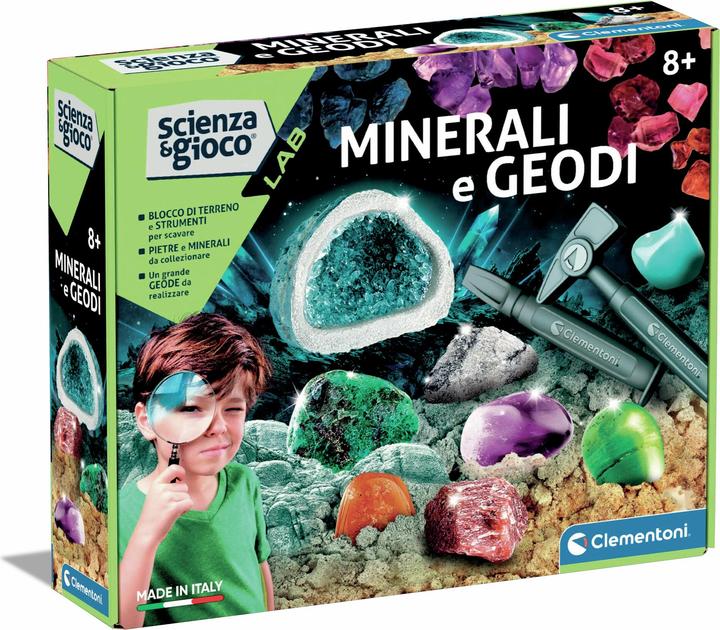 Actual product image Clementoni Science Lab Geodi Mineralogy Set with