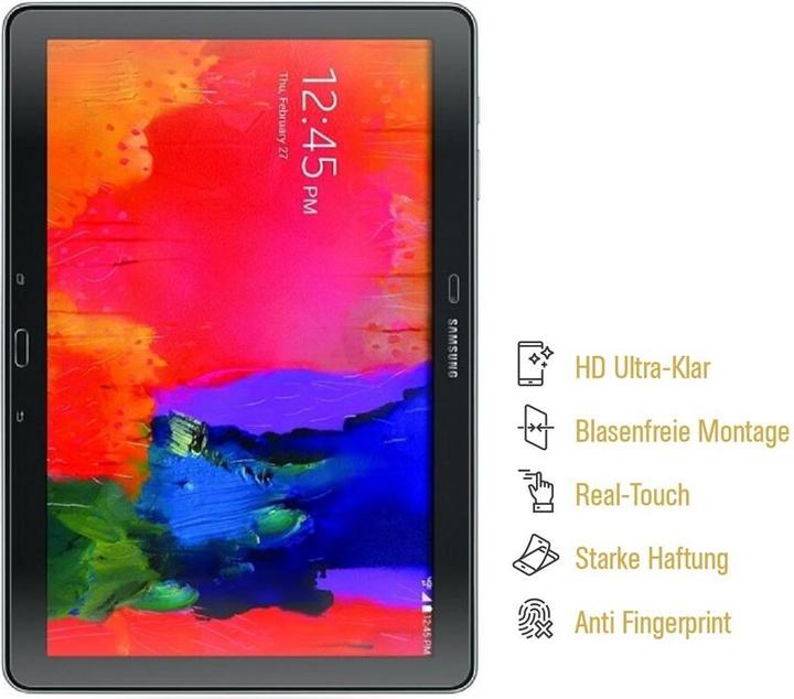 Produktbild Protectorking 3x Premium Displayschutzfolie 3D KLAR (3 Stück, Galaxy Note Pro 12.2)