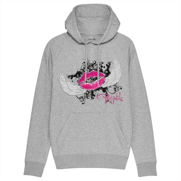 Produktbild Pompöös Hoodie Herren "Kussmund" - limited Edition - Grösse L (L)