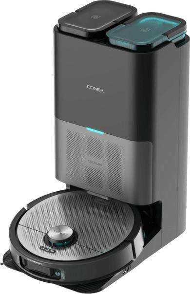 Cecotec Saugroboter Conga 20090 ProAI InfinitySoap Cut&Spa. 8000 Pa, Lasertechnologie, Selbstreinigu (Vacuum mopping robot)