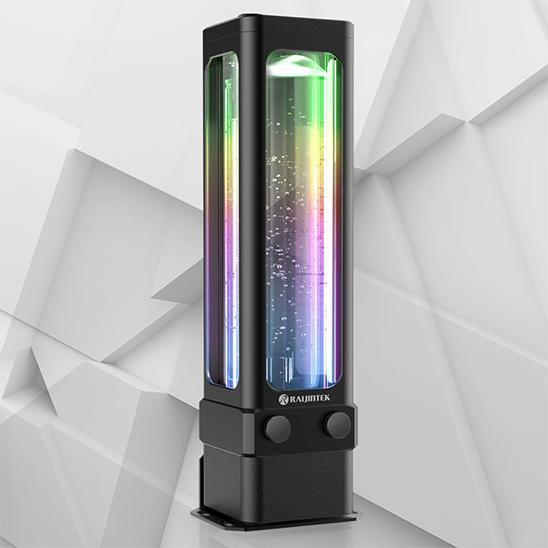 Actual product image Raijintek ANTILA D5 EVO RBW pump with AGB, ARGB