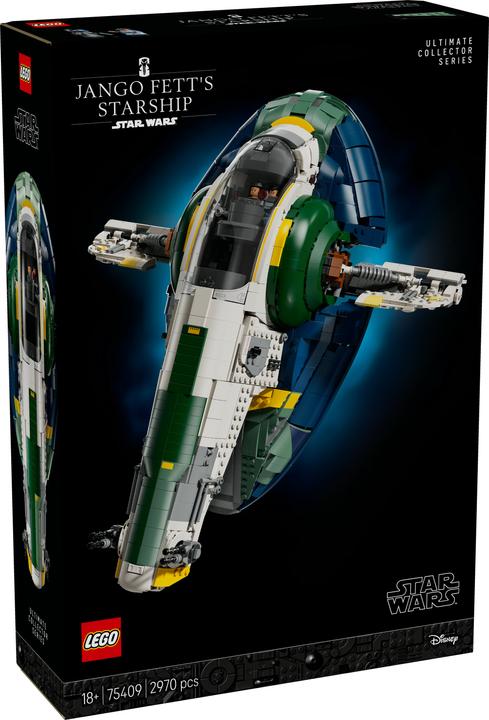 Immagine prodotto LEGO L'astronave di classe Firespray di Jango Fett (75409, LEGO Star Wars)