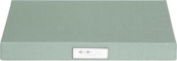 Actual product image Bigso Box linen cover Sven Soft Teal
