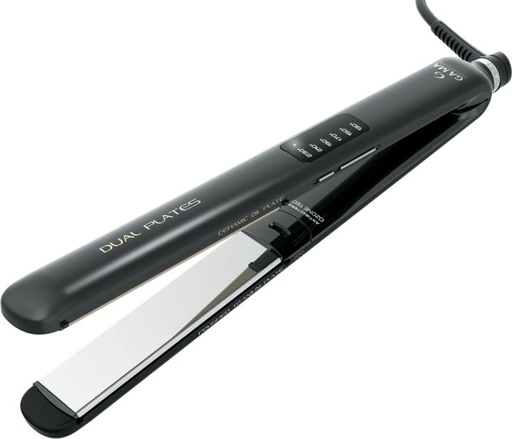 Image du produit GAMA GA.MA LED Dual Plates 4D Hair Straightener Warm Black 50 W 3 m (Fer plat)