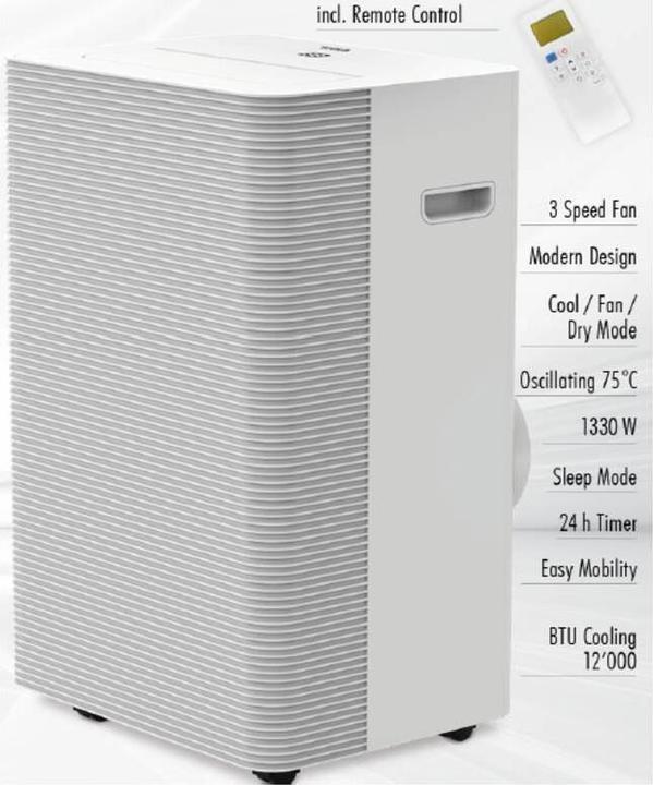 Immagine prodotto Trisa Cool Mate 9362.7045 (12000 BTU/h)