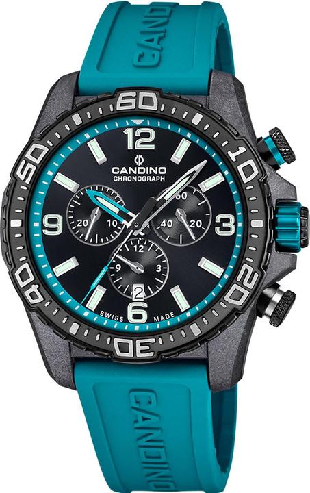 Candino Gents Chrono (Chronograph, 45 mm)