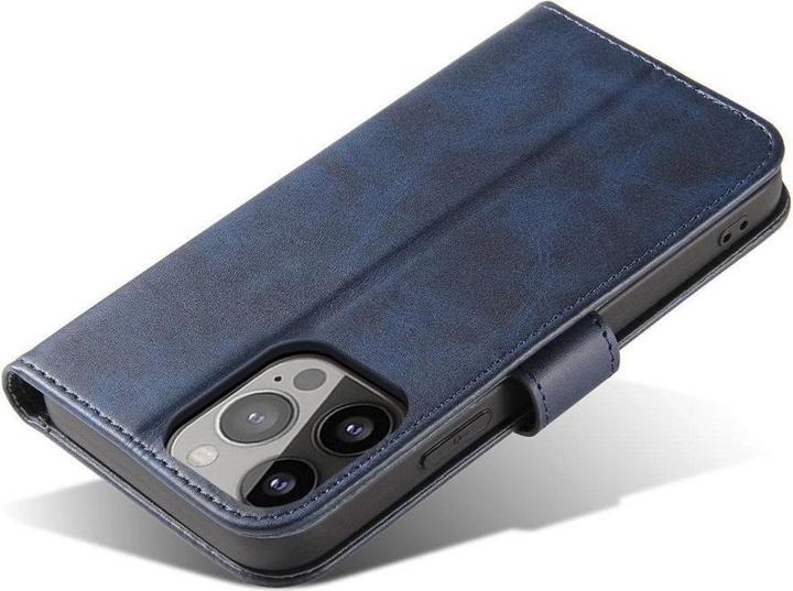 Actual product image Hurtel Back panel cover Magnet Case with Flip for Samsung Galaxy A56 - Blue (Samsung Galaxy A56)