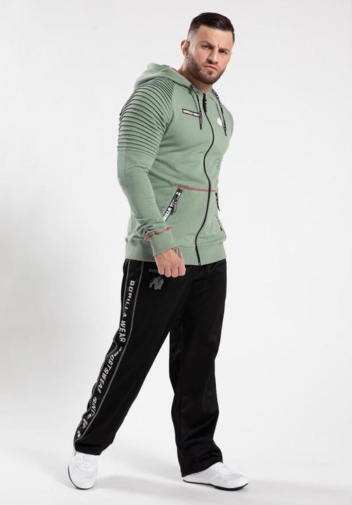 Immagine prodotto Gorilla Wear Georgia Zip Hoody - Grün (S)