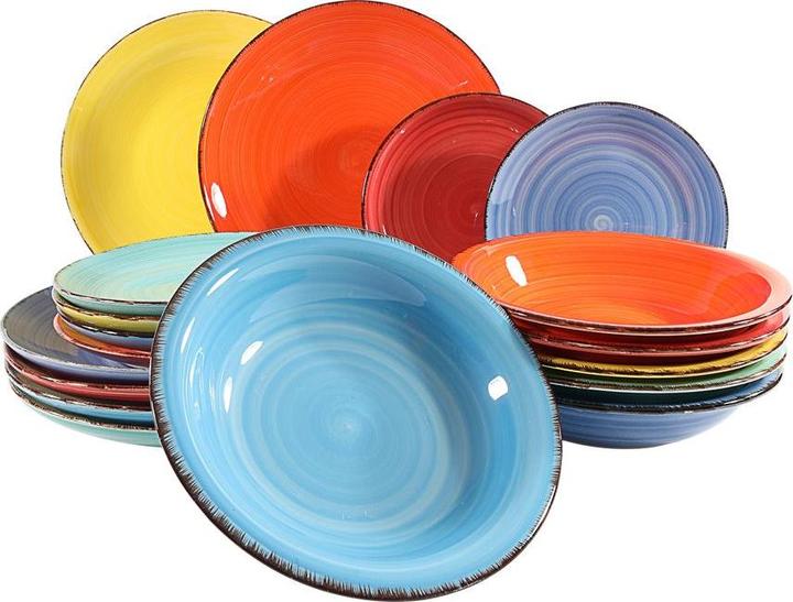 Tavola Set di stoviglie Capri (18 Pezzo/i)