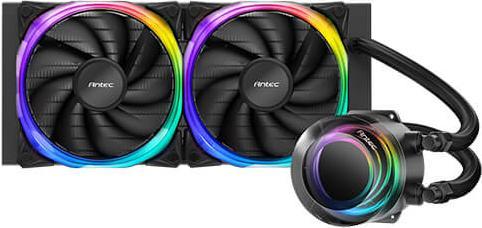 Produktbild Antec VORTEX 240 ARGB Processor All-in-one liquid cooler Black
