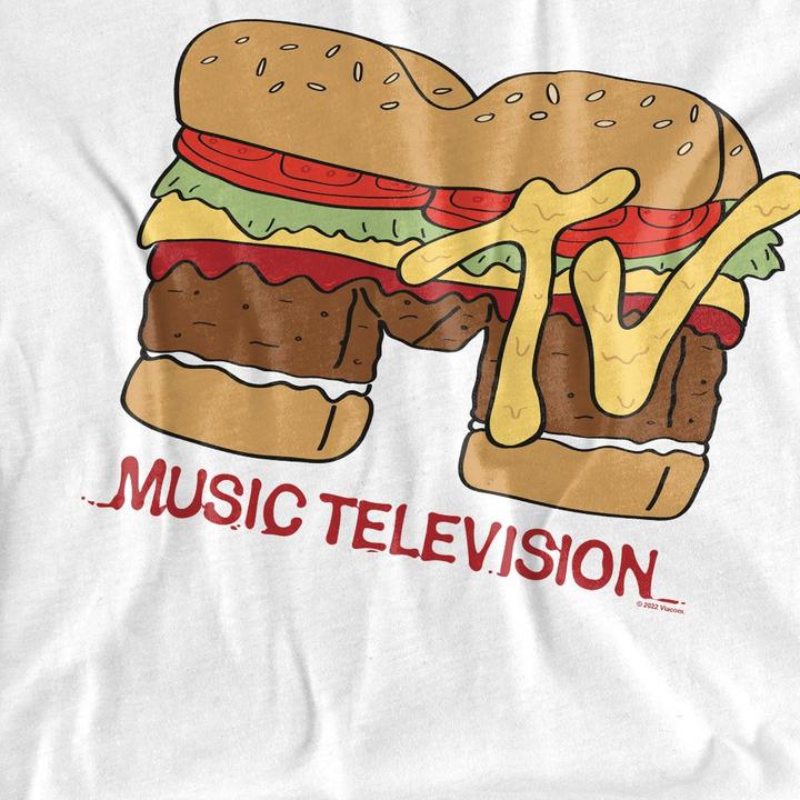 Immagine prodotto MTV Maglietta Logo Hamburger Uomo (4XL)