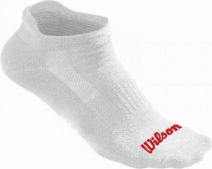 Actual product image Wilson NO SHOW SOCKS WHITE (3X) (37, 42)