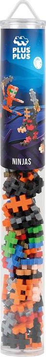 Actual product image Plus-Plus 100 creative building blocks Ninja