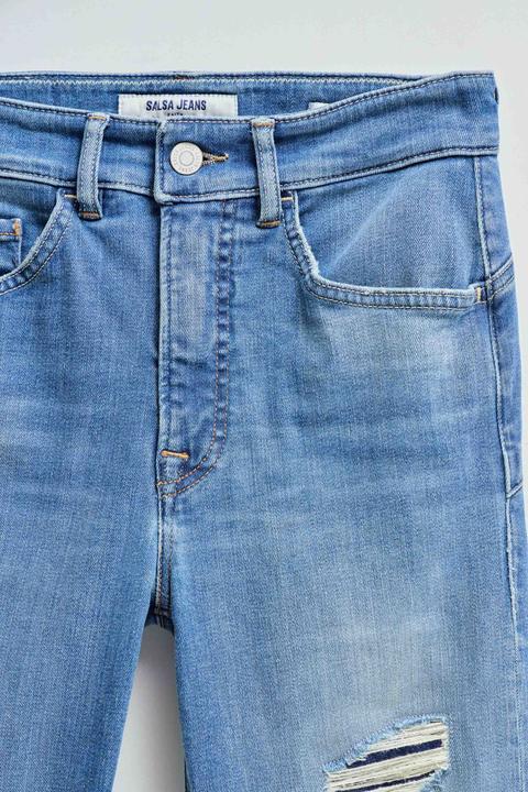 Actual product image Salsa Jeans Faith Destroyed Greencast jeans (W32/L28)