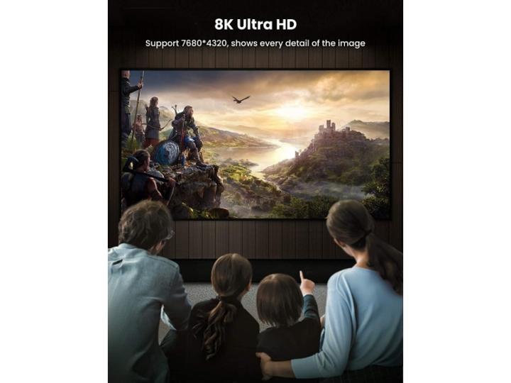 Produktbild Ugreen Display Port 1.4 Nylon 8K 4K 2K 1080p (1.50 m, DisplayPort)