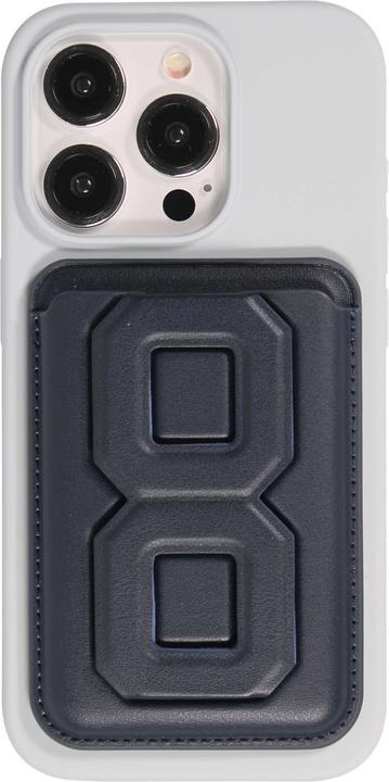 Produktbild PhoneLook Magnetischer Kartenhalter wallet MagSafe veganes Leder mit starkem Magneten und integriertem Klappst