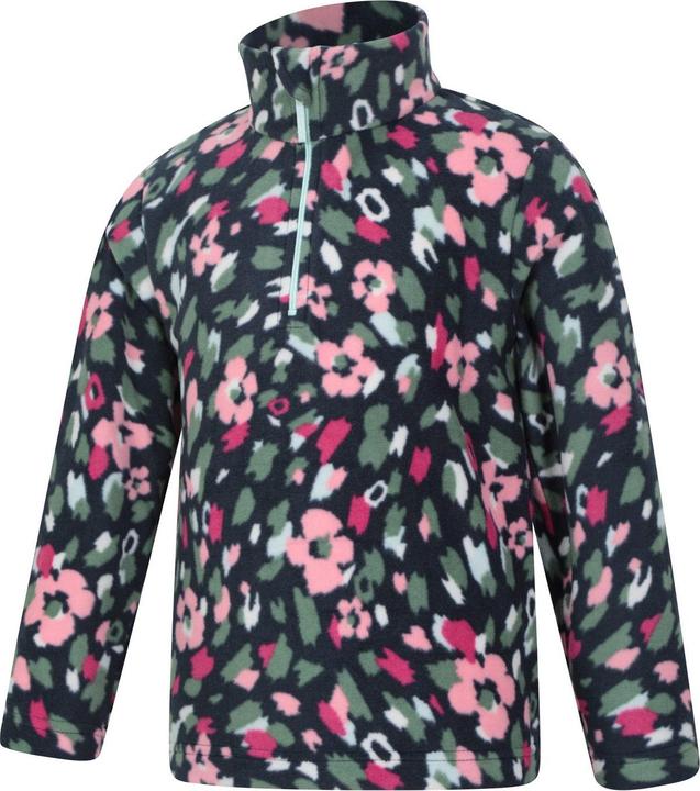 Immagine prodotto Mountain Warehouse Endeavour Felpa in Pile Floreale Mezza Cerniera Bambini (128)