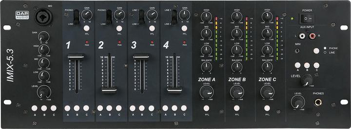 Actual product image DAP-Audio Imix-5.3 (Line-mixer)