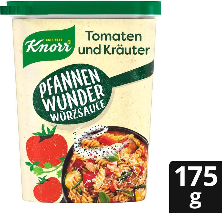 Produktbild Knorr 100% Natürlich Pfannenwunder Würzsauce Tomaten & Kräuter (600 g)