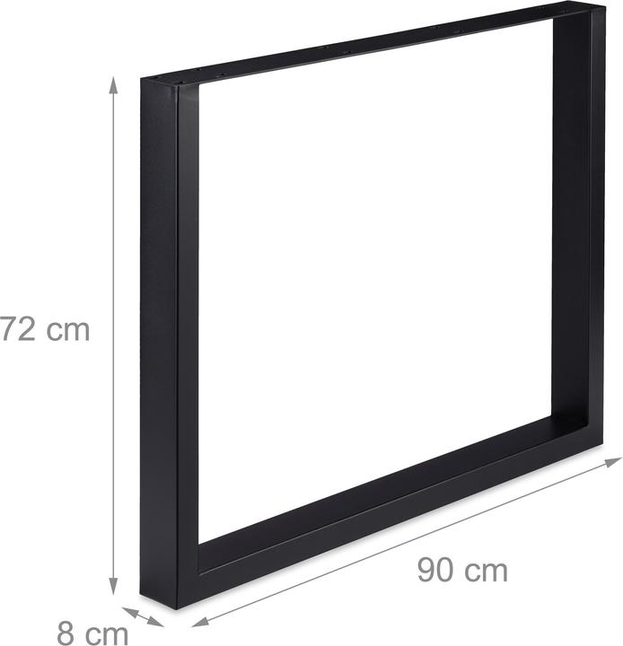 Image du produit Relaxdays 2 pieds de table