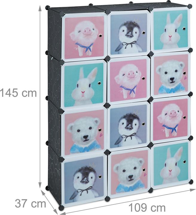 Produktbild Relaxdays Kindersteckregal