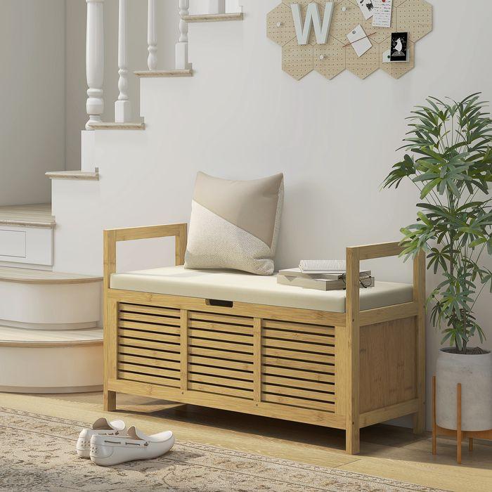 Produktbild Swisshandel24 Schuhbank (100 x 40 x 60 cm)