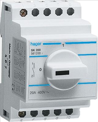 Image du produit Hager Interrupteur rotatif 3 pôles