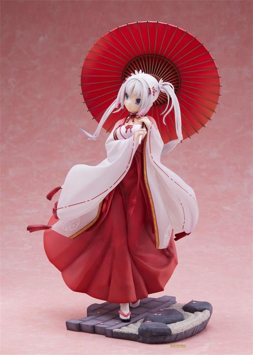 Actual product image AliceGlint Senren Banka PVC Statue 1/7 Yoshino Tomotake Limited Edition 28 cm