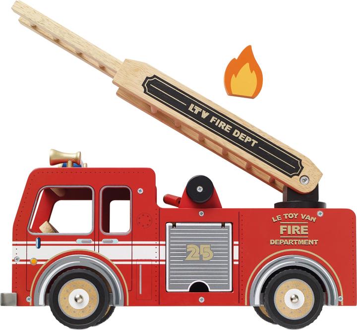 Actual product image Le Toy Van Fire department car set