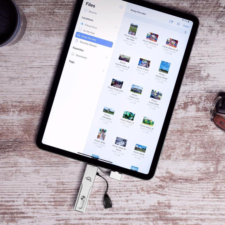 Produktbild OWC 500GB Envoy Pro mini USB-C + USB-A (10Gb/s) Portable SSD (500 GB)