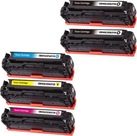 Actual product image Hermex Compatible toner for HP Color LaserJet CP1515n (M, C, Y, FC)