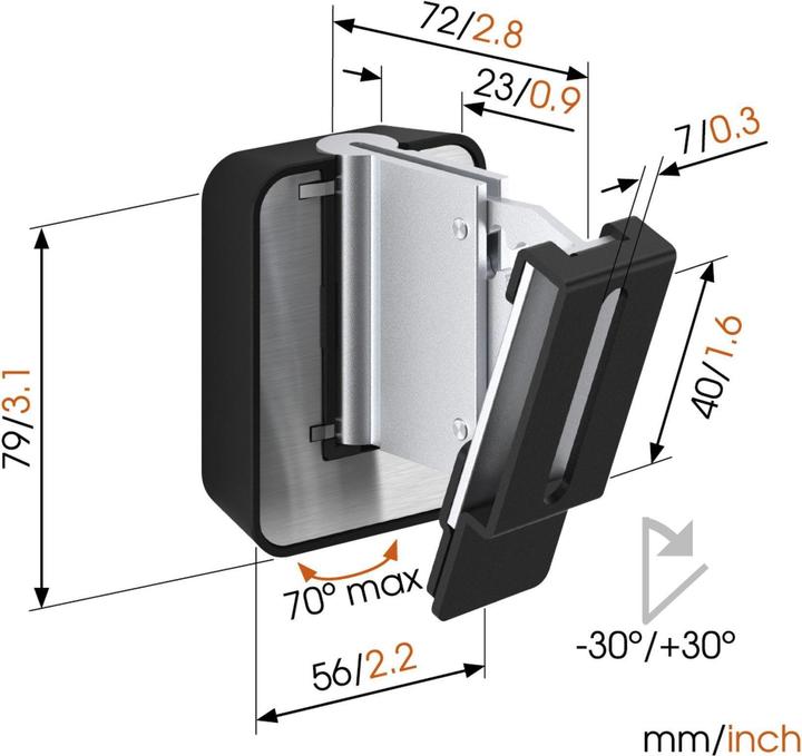 Produktbild Vogels Sound 3200 (1 Stk., Wandmontage, Schwenkbar)