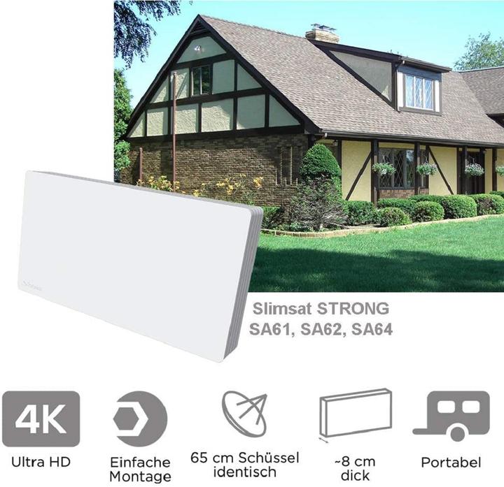Produktbild Strong SA61 (Flachantenne, 33.70 dB, DVB-T / -T2)