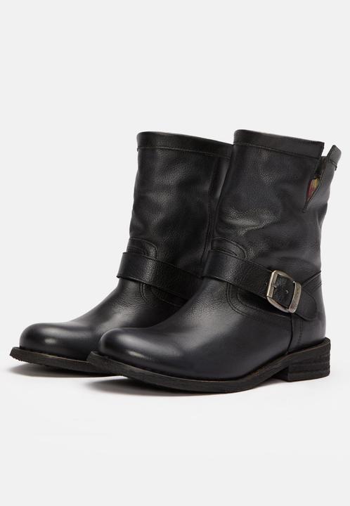 Actual product image Felmini GREDO 7176, the timeless and best-selling biker boot from, is made from soft leather. (39)