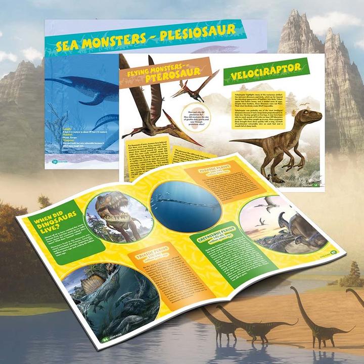 Productafbeelding Cubicfun Cubic Fun 3D puzzel DS0973h National Geographic wereldlicentie Dino Park 43-delig. (43 onderdelen)