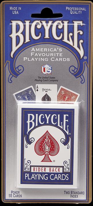 Produktbild Megagic Bicycle Karten rot oder blau (Deutsch)