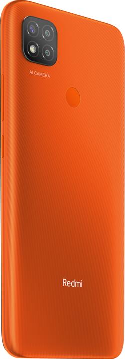 Actual product image Xiaomi Redmi 9C (64 GB, Sunrise Orange, Midnight Gray, 6.53", Dual SIM, 13 Mpx, 4G)