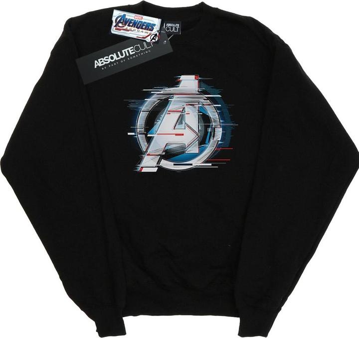 Immagine prodotto Felpa in cotone con logo tecnico della squadra Avengers Endgame (S)