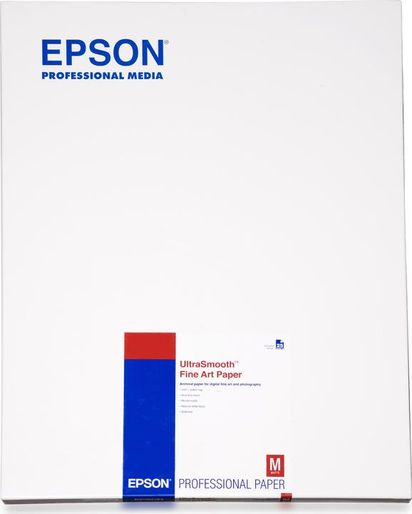 Actual product image Epson S042105 Ultra smooth fine art paper inkjet 325g/m2 A2 25 sheets 1-pack (325 g/m², A2, 25 x)