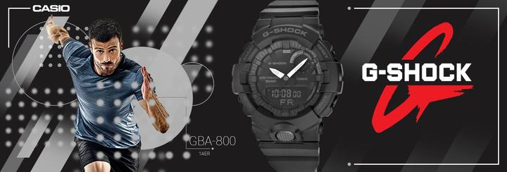 Image du produit G-Shock Gba-800-1aer (Montre analogique, Montre numérique, Chronographe, Montre connectée, Montre de sport, 49 mm)