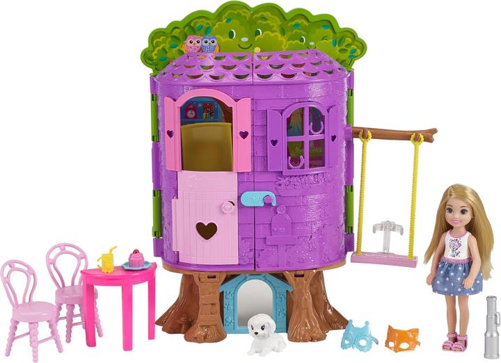 Actual product image Barbie Chelsea tree house play set