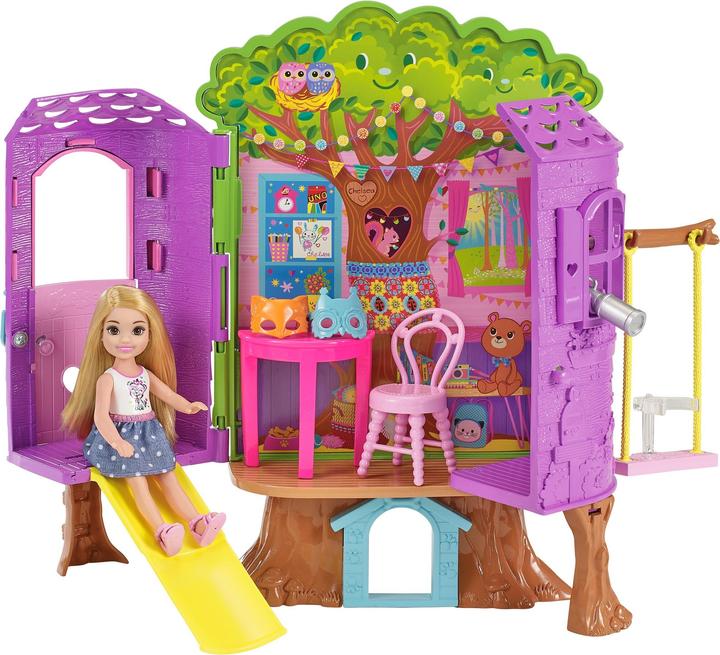 Actual product image Barbie Chelsea tree house play set