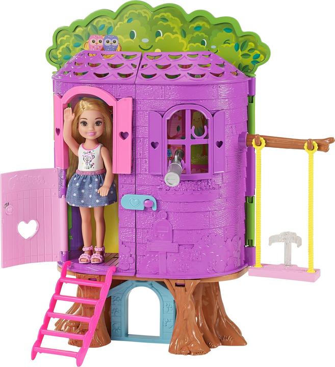 Actual product image Barbie Chelsea tree house play set
