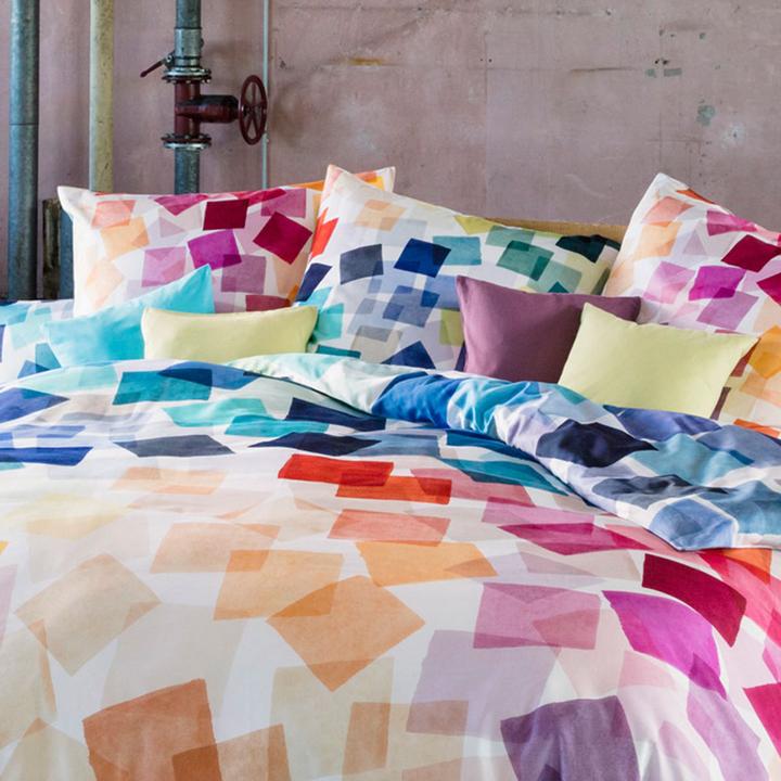Produktbild Estella Mako-Satin Bettwäsche Puzzle multicolor (Bettwäsche Set, 200 x 220 cm)