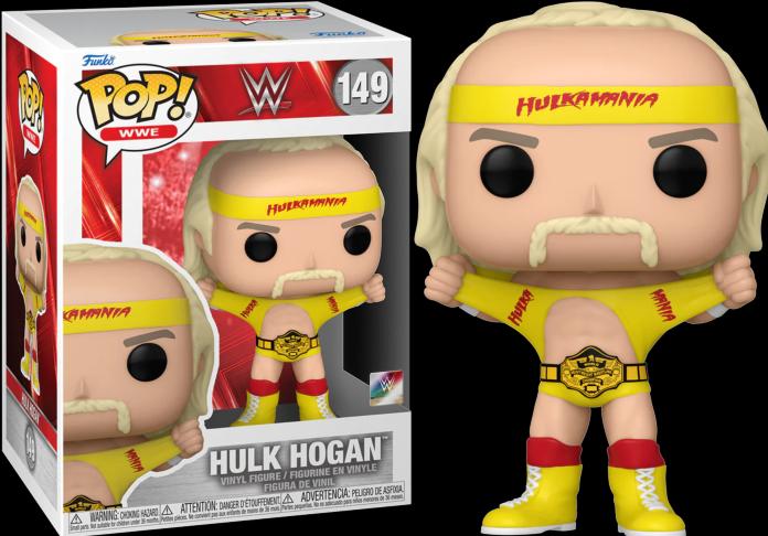 Actual product image Funko WWE POP! Vinyl Figur Hulkamania w/belt 9 cm