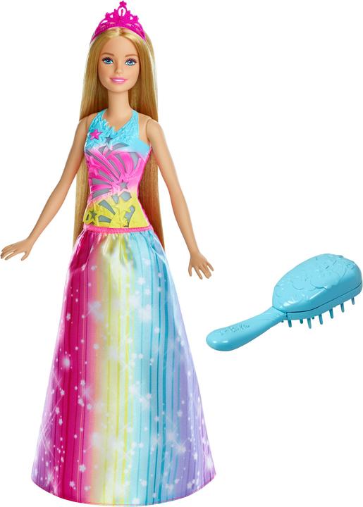 Barbie Royaume arc-en-ciel Dreamtopia - Princesse magique à cheveux