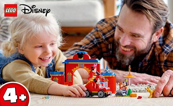 Actual product image LEGO Disney 10776 Mickey and Friends fire station and car (10776, LEGO Disney)